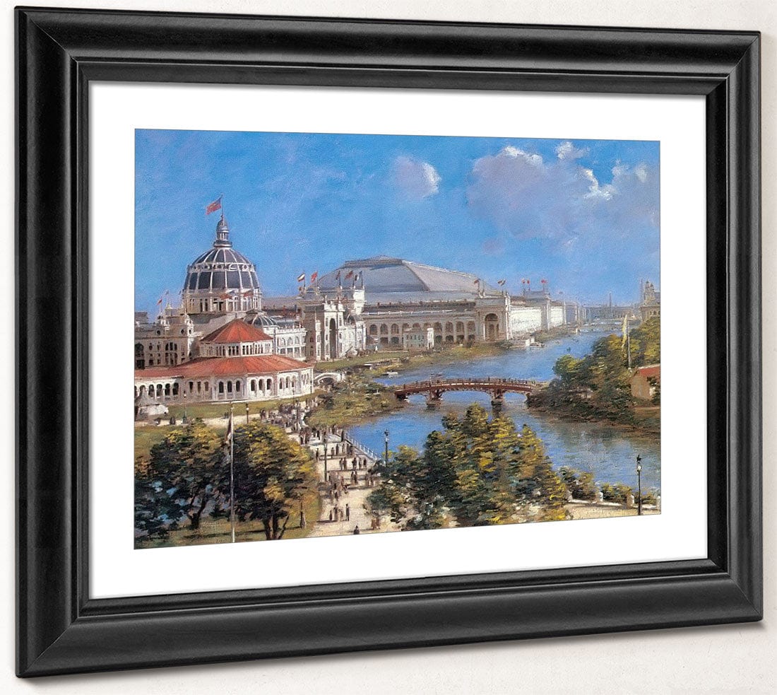 Worlds By Columbian By Exposition By Theodore By Robinson Fine Art Print 2