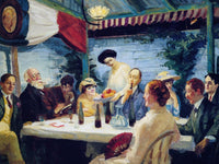 Yeats At Petitpas 1910 By John Sloan Fine Art Print 2