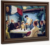 Yeats At Petitpas 1910 By John Sloan Fine Art Print 2