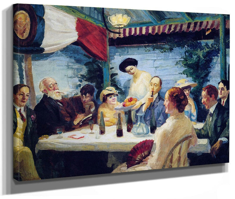 Yeats At Petitpas 1910 By John Sloan Fine Art Print 2