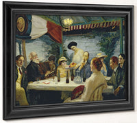 Yeats At Petitpas' By John Sloan Fine Art Print 2