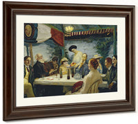 Yeats At Petitpas' By John Sloan Fine Art Print 2