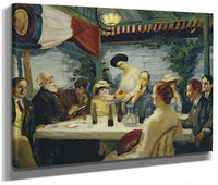 Yeats At Petitpas' By John Sloan Fine Art Print 2