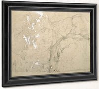 Young Man In Front Of A Great Oak By Jean Baptiste Camille Corot Fine Art Print 2