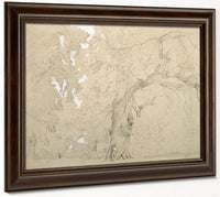 Young Man In Front Of A Great Oak By Jean Baptiste Camille Corot Fine Art Print 2