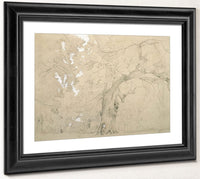 Young Man In Front Of A Great Oak By Jean Baptiste Camille Corot Fine Art Print 2