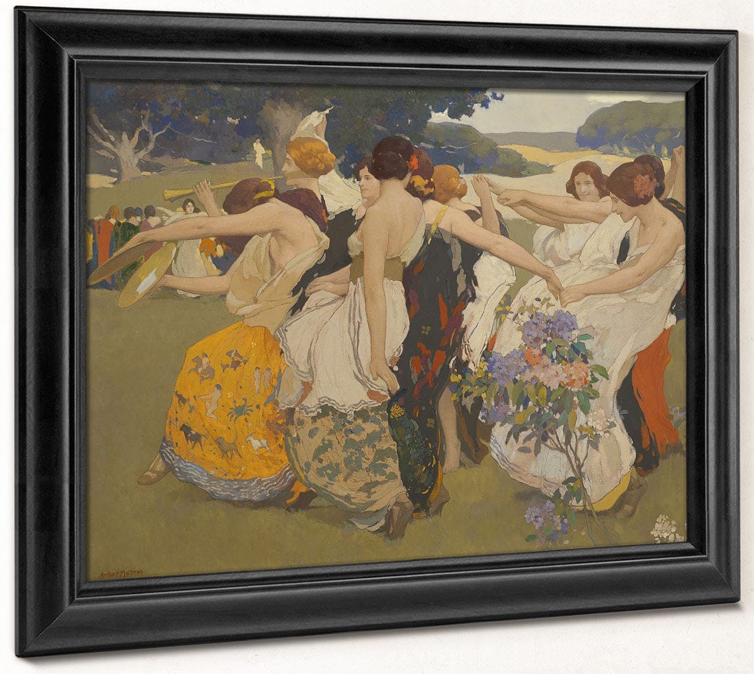 Youth By Arthur Frank Mathews Fine Art Print 2