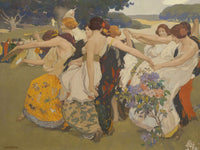 Youth By Arthur Frank Mathews Fine Art Print 2