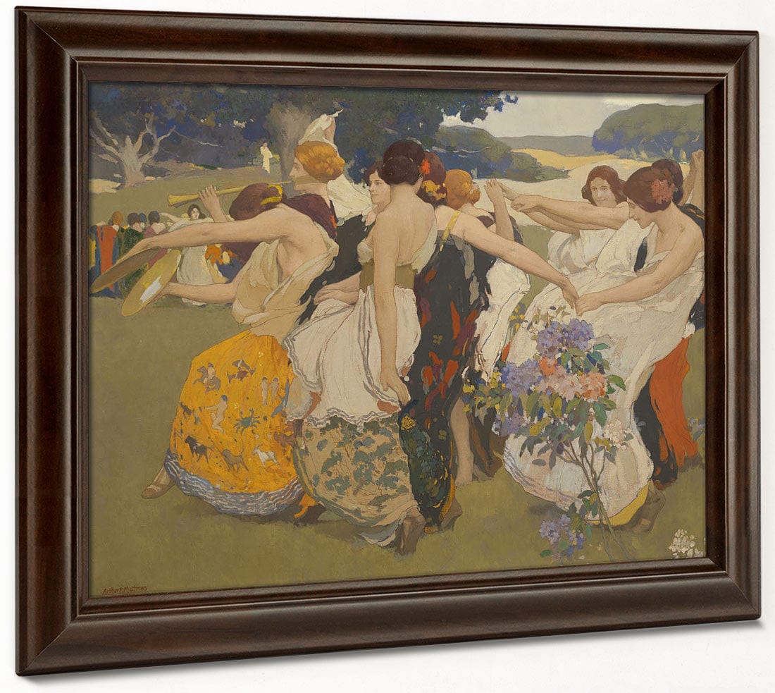Youth By Arthur Frank Mathews Fine Art Print 2