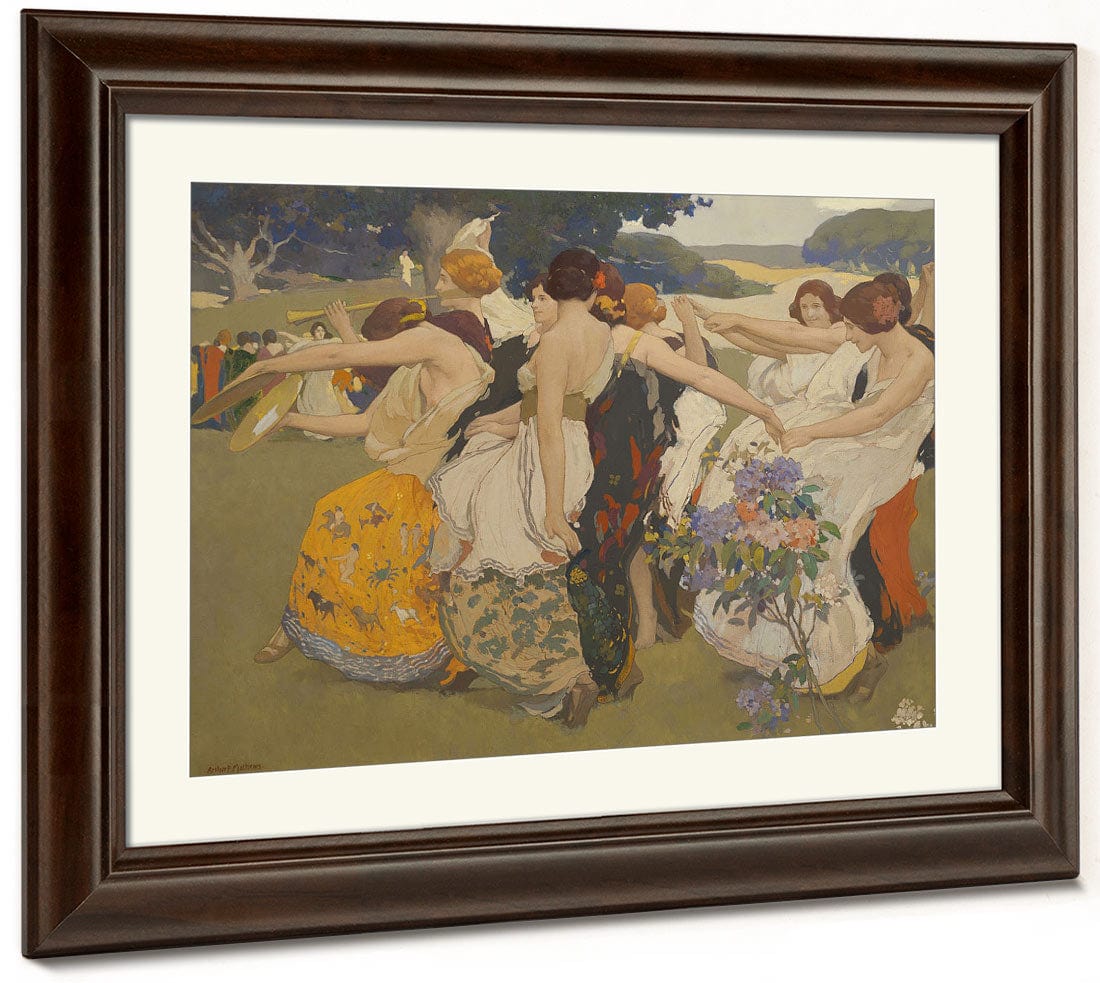 Youth By Arthur Frank Mathews Fine Art Print 2