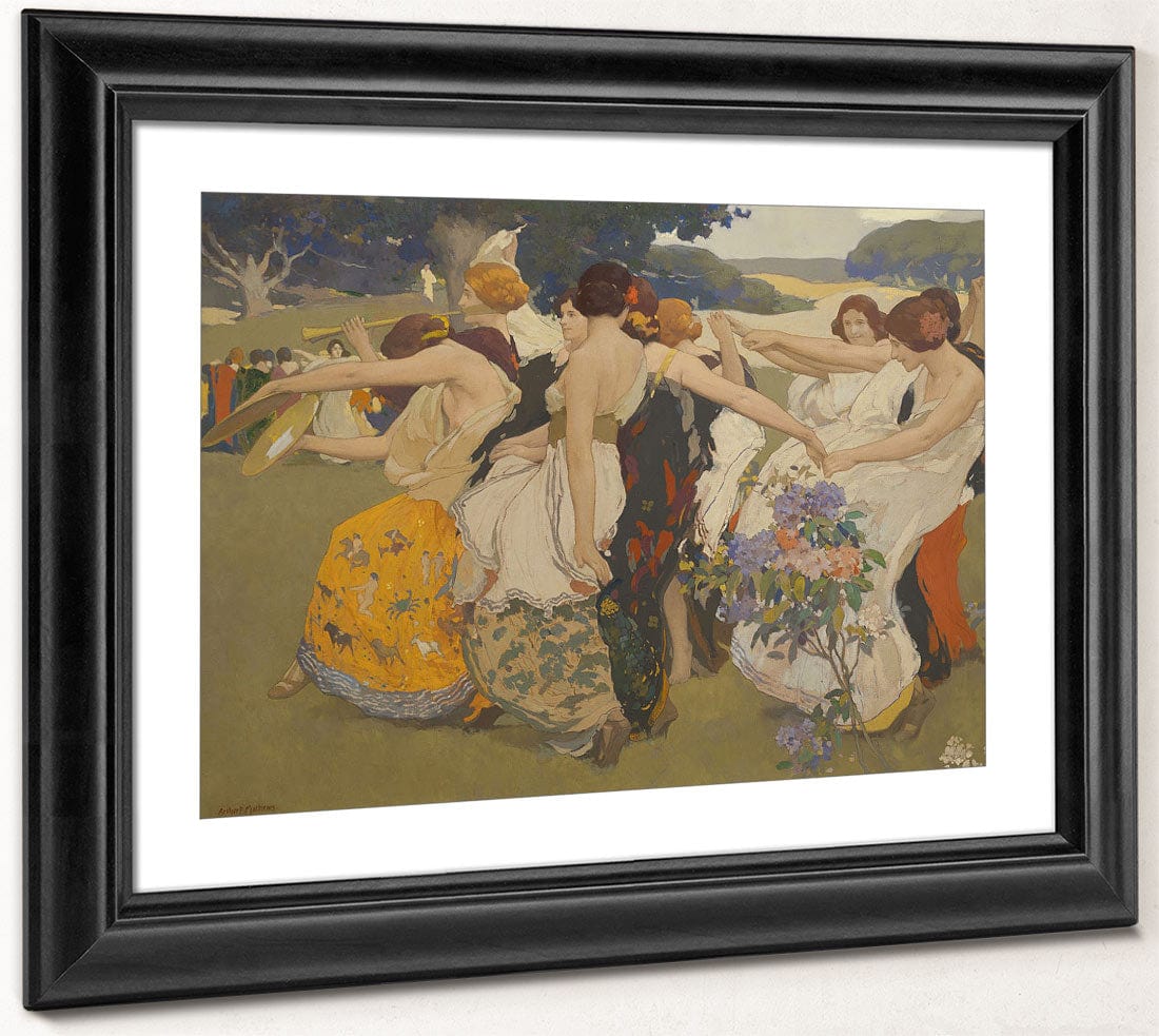 Youth By Arthur Frank Mathews Fine Art Print 2