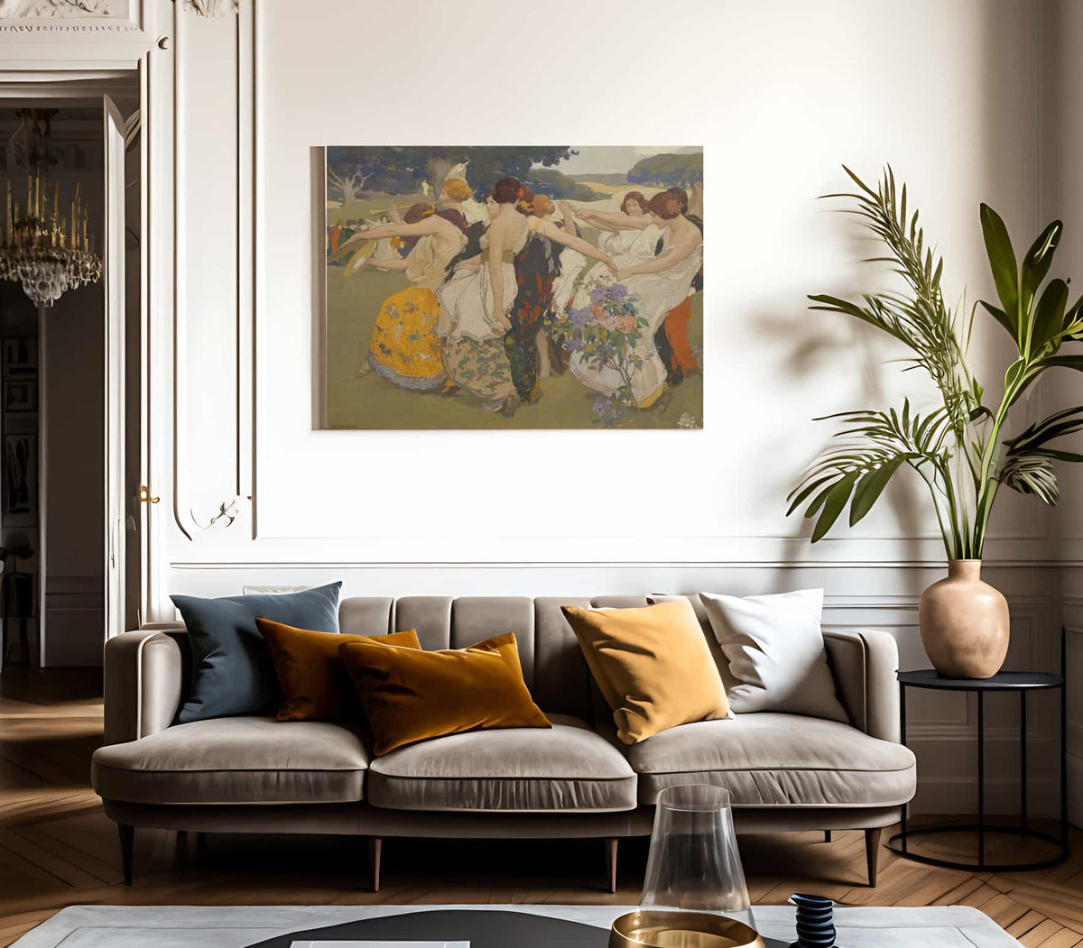 Youth By Arthur Frank Mathews Fine Art Print 2