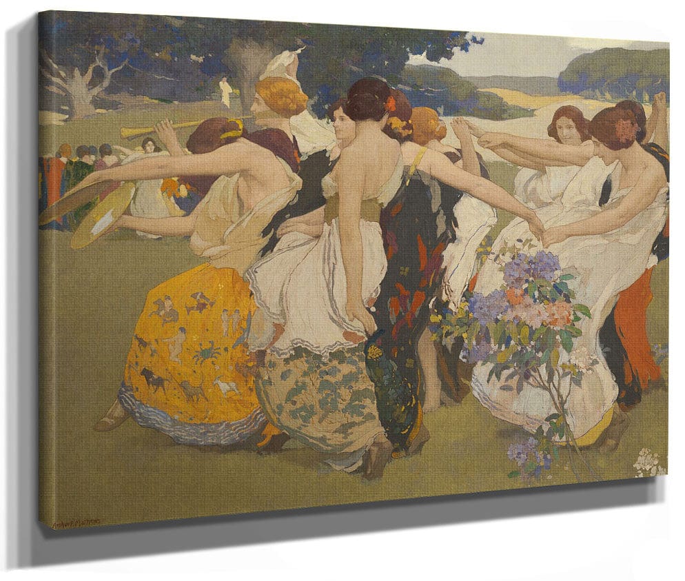 Youth By Arthur Frank Mathews Fine Art Print 2