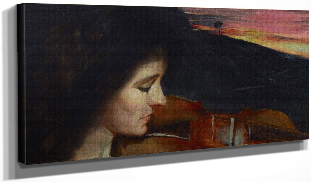 20" x 10" / Canvas Wrap Adagio By Tom Roberts Fine Art Print