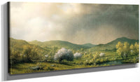 20" x 10" / Canvas Wrap April Showers By Martin Johnson Heade Fine Art Print