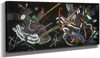 20" x 10" / Canvas Wrap Mural In The Unjuried Art Show Wall B By Wassily Kandinsky Fine Art Print