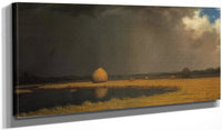 20" x 10" / Canvas Wrap Salt Marsh Hay By Martin Johnson Heade Fine Art Print
