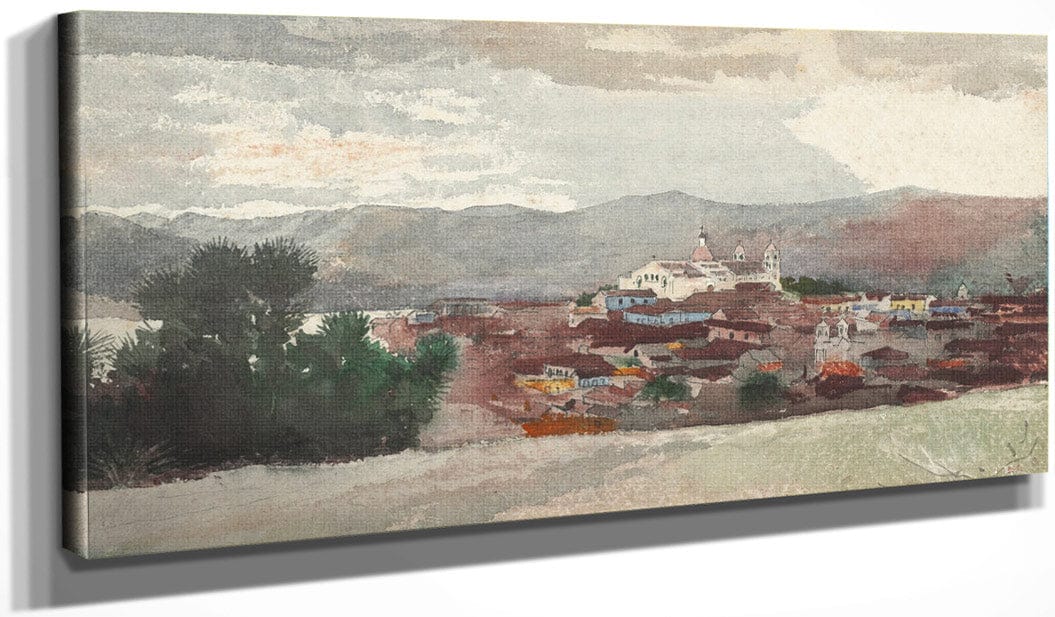 20" x 10" / Canvas Wrap Santiago De Cuba By Winslow Homer Fine Art Print