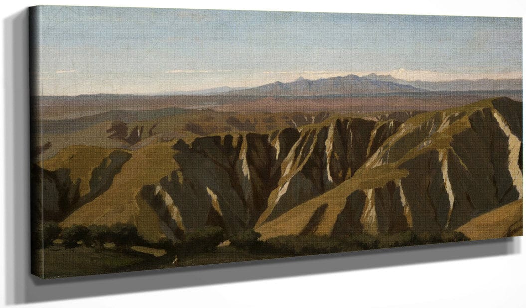 20" x 10" / Canvas Wrap Volterra By Elihu Vedder Fine Art Print