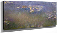 20" x 10" / Canvas Wrap Water Lilies 3 By Claude Monet Fine Art Print
