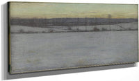 20" x 10" / Canvas Wrap Winter (1893) by Dwight William Fine Art Print