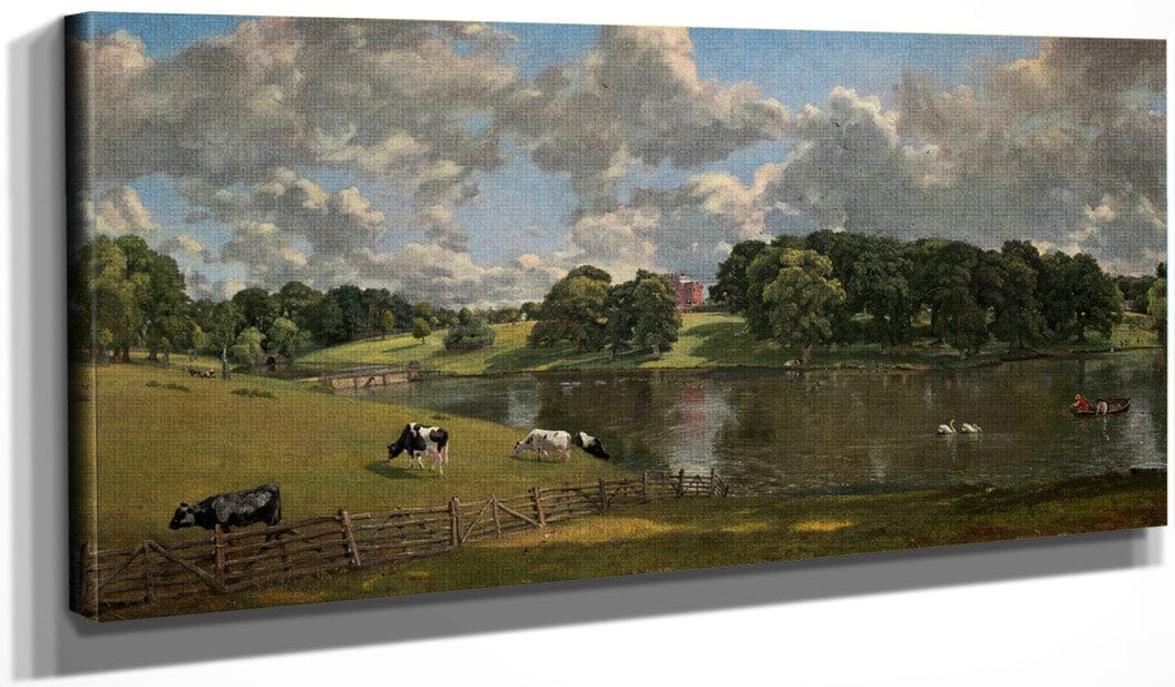 20" x 10" / Canvas Wrap Wivenhoe Park Essex 1816 By John Constable Fine Art Print