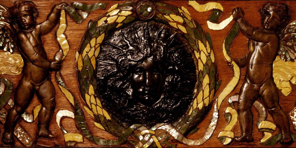 20" x 10" / Fine Art Paper Apollo With Cupids By John La Farge Fine Art Print