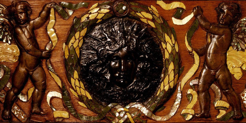 20" x 10" / Fine Art Paper Apollo With Cupids By John La Farge Fine Art Print