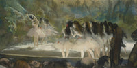 20" x 10" / Fine Art Paper Ballet At The Paris Opera By Edgar Degas Fine Art Print