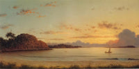 20" x 10" / Fine Art Paper Dawn 1862 By Martin Johnson Heade Fine Art Print