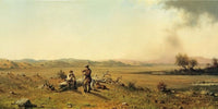 20" x 10" / Fine Art Paper Hunters Resting By Martin Johnson Heade Fine Art Print