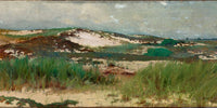 20" x 10" / Fine Art Paper Nantucket Sand Dune By Abbott Handerson Thayer Fine Art Print