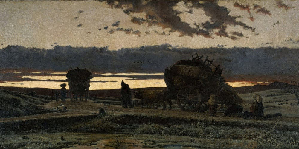 20" x 10" / Fine Art Paper Recanca By Joaquim Vayreda Vila Fine Art Print