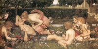 20" x 10" / Fine Art Paper The Awakening Of Adonis By John Waterhouse Fine Art Print