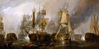 20" x 10" / Fine Art Paper The Battle Of Trafalgar Victory Of Lord Nelson By Clarkson Frederick Stanfield Fine Art Print