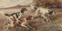 20" x 10" / Fine Art Paper Three Setters By Edmund Henry Osthaus Fine Art Print