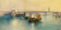 20" x 10" / Fine Art Paper Venice From The Tower Of San Giorgio By Thomas Moran Fine Art Print