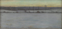 20" x 10" / Fine Art Paper Winter (1893) by Dwight William Fine Art Print