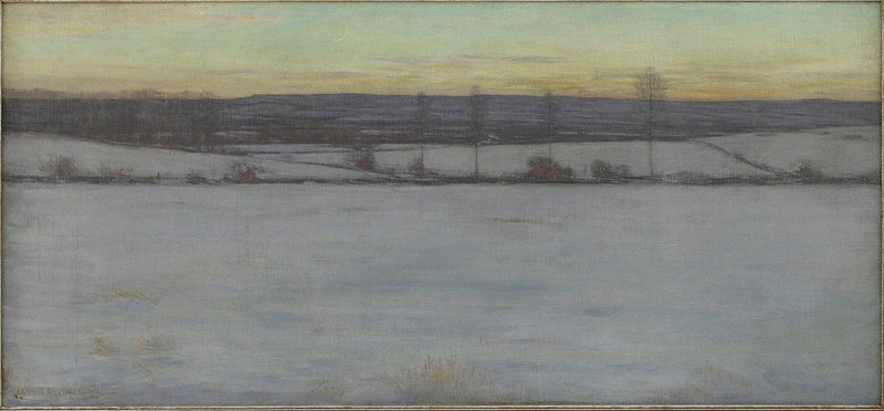 20" x 10" / Fine Art Paper Winter (1893) by Dwight William Fine Art Print