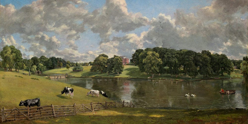 20" x 10" / Fine Art Paper Wivenhoe Park Essex 1816 By John Constable Fine Art Print