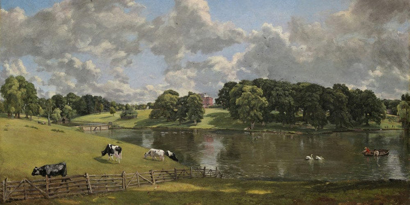 20" x 10" / Fine Art Paper Wivenhoe Park Essex By John Constable Fine Art Print