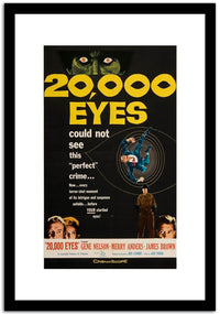 20000 Eyes  Vintage Poster Fine Art Print