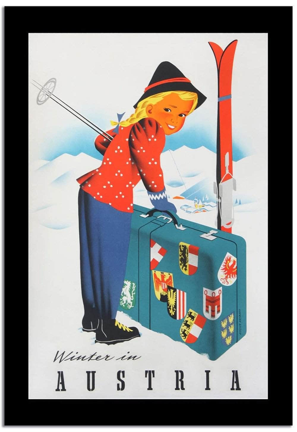 22wpatravelb Ad Fine Art Print