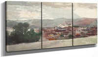 48" x 24" / Split Canvas Santiago De Cuba By Winslow Homer Fine Art Print