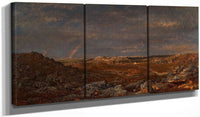 48" x 24" / Split Canvas The Gorges D 1039 Aprement Barbizon 1852 By Theodore Rousseau Fine Art Print