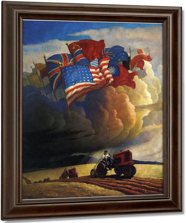 9Adac4Bec76B79Bb8Cf2103Aef48F4B0 By NC Wyeth Fine Art Print