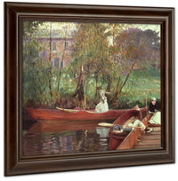 A Boating Party By John Singer Sargent Fine Art Print
