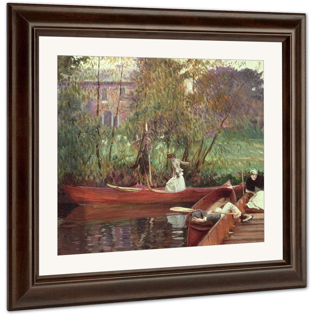 A Boating Party By John Singer Sargent Fine Art Print