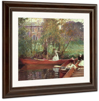 A Boating Party By John Singer Sargent Fine Art Print