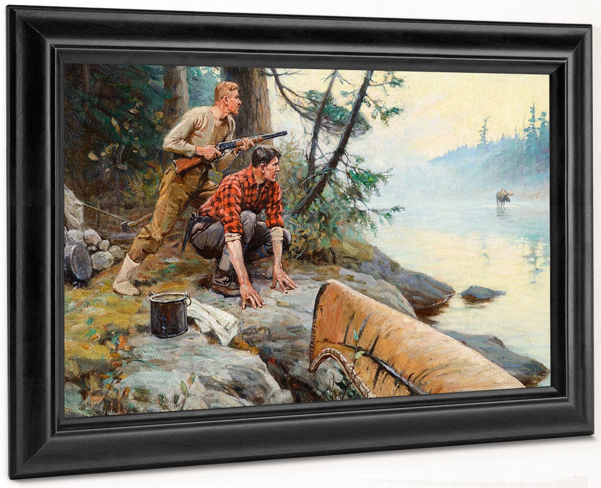 A Break At Dawn By Phillip Goodwin Fine Art Print